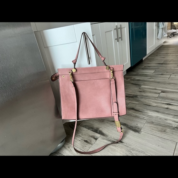 Foley + Corinna Dione Satchel Handbag in Rosewood - Picture 2 of 3